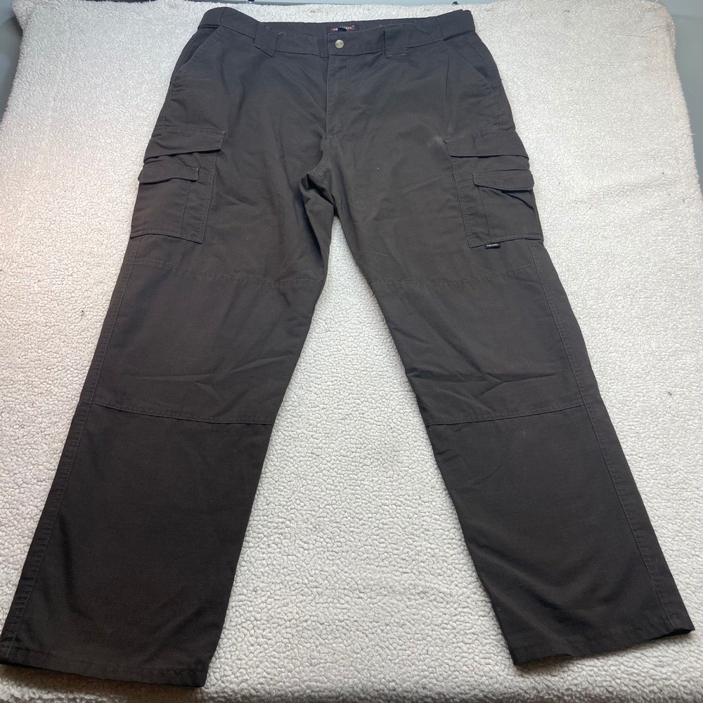 Tru-Spec Pants Mens 42 Brown 24-7 Series Tactical Cargo Ripstop 1093006